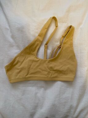 WeWoreWhat Yellow Sports Bra